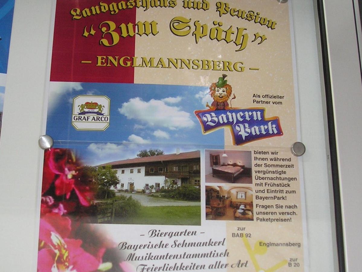 Gasthaus Zum Spaeth Englmannsberg Exteriör bild